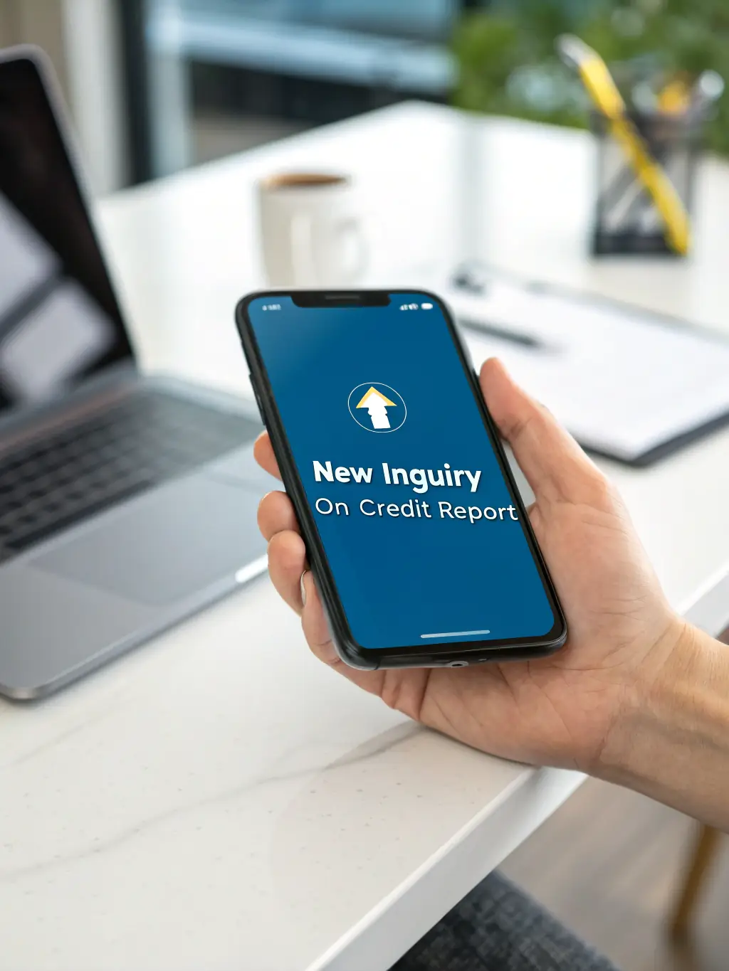 A mobile phone displaying a notification of a new lead generated through an automated marketing campaign, showcasing the effectiveness of Digivize's automation tools.